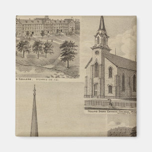 Aimant Première église universaliste, Minneapolis, Minnes