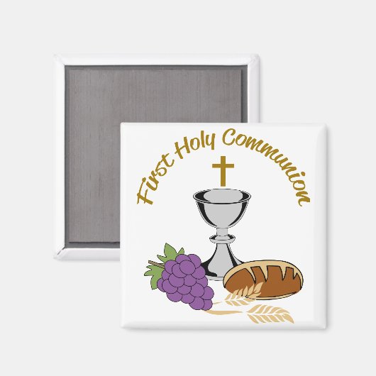 Aimant Première sainte communion (Recto/Verso)