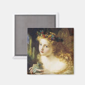 Aimant Prenez le juste visage de la femme (Recto/Verso)