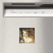 Aimant Prenez le juste visage de la femme (In Situ (Lave-vaisselle))