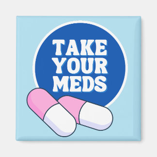 Aimant Prenez vos médicaments | Rappel doux