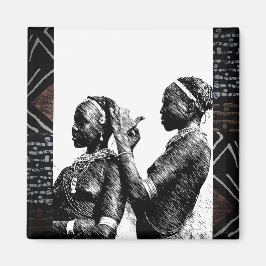 Aimant Préparatifs des Mariages tribaux (Devant)