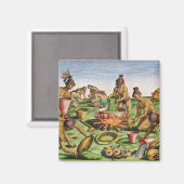 Aimant Préparation d'une fête, de 'Brevis (Recto/Verso)