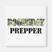 Aimant Prepper DoomsDay (Devant)