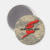 Aimant Prepper Survivalist (Recto/Verso)