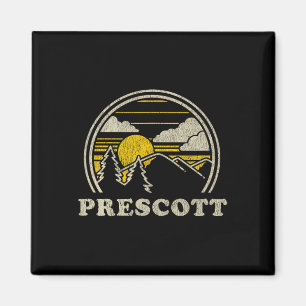 Aimant Prescott Arizona Az T Shirt Vintage Randonnée Mont