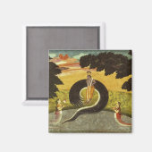 Aimant Présentation de Kaliya, Basohli, Pahari (Recto/Verso)