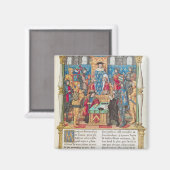 Aimant Présentation des Mémoires à Louis XI (Recto/Verso)