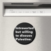 Aimant Présenté mais disposé à discuter du texte palestin (In Situ (Lave-vaisselle))