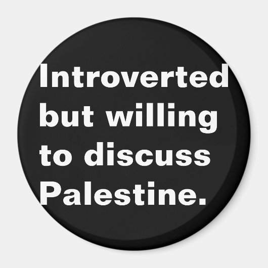 Aimant Présenté mais disposé à discuter du texte palestin (Devant)