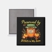 Aimant Preserved By God’s Grace Jesus Jam Strawberry Cute (Recto/Verso)