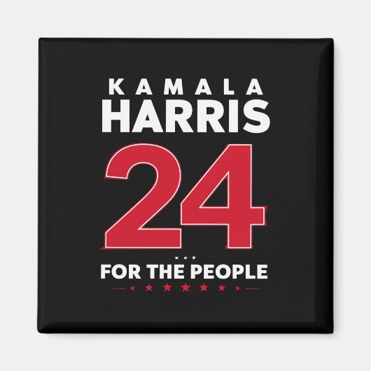Aimant Président 47 Kamala Harris 2024 Soutien Madame (Devant)