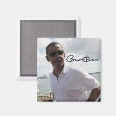 Aimant Président Barack Obama (Recto/Verso)
