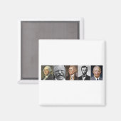 Aimant Président des États-Unis (Recto/Verso)