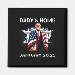 Aimant Président Donald Trump Jour d'investiture 2025 Mem