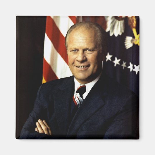 Aimant Président Gerald Ford Portrait (Devant)
