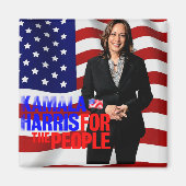 Aimant Président Kamala Harris 2024_ (Devant)