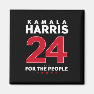 Aimant Présidente 47 Kamala Harris 2024 Soutien Madame 