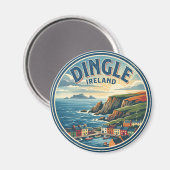 Aimant Presqu'île de Dingle Irlande (Recto/Verso)