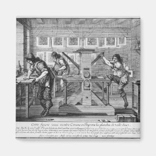 Aimant Presse typographique française, 1642