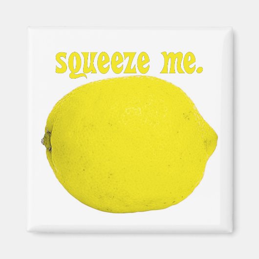 Aimant pression de citron (Devant)