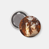 Aimant prestataire feuille d'érables (Recto/Verso)