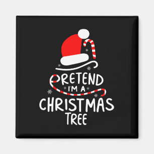 Aimant Prétendre que je suis un arbre de Noël Fun Costume