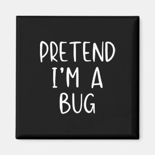 Aimant Prétendre que je suis un costume de porc Halloween