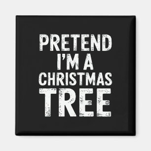Aimant Prétendre que je suis un costume de pyjama de Noël