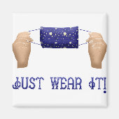 Aimant Prévention Covid19 ! (Devant)