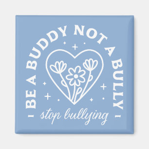 Aimant Prévention de l'intimidation citations rétro migno