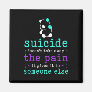 Aimant Prévention du suicide Sensibilisation Douleur du s