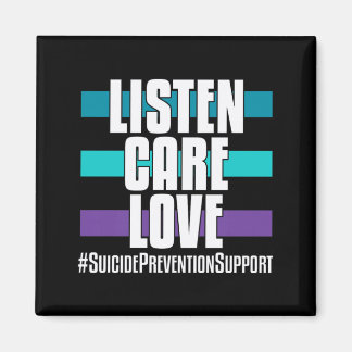 Aimant Prévention Écoute Soin Amour _ Pour les soutiens
