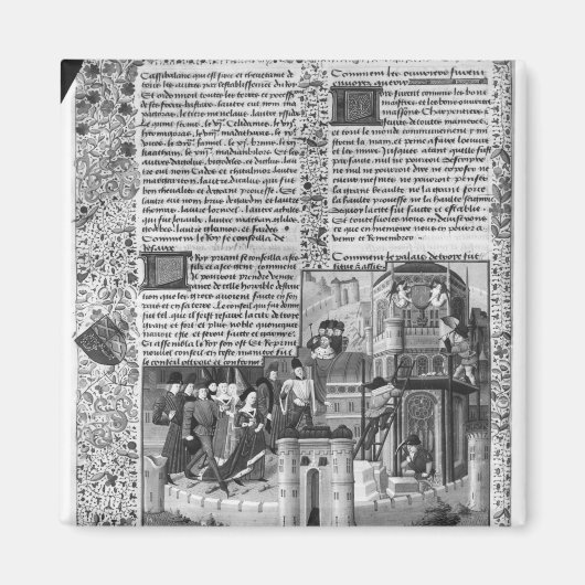 Aimant Priam regarde la reconstruction de Troy (Devant)