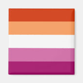 Aimant Pride lesbienne (Devant)