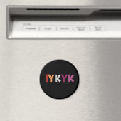 Aimant Pride lesbienne IYKYK (In Situ (Lave-vaisselle))