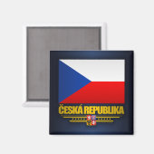 Aimant Pride tchèque (Recto/Verso)