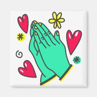 AIMANT PRIER LES MAINS