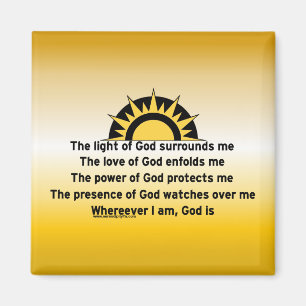 Aimant Prière de la protection