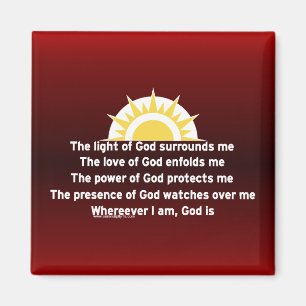 Aimant Prière de protection