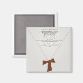 Aimant Prière de Saint François (Recto/Verso)