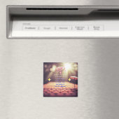 Aimant Prière De Sérénité Avec Inspiration De L'Art Chrét (In Situ (Lave-vaisselle))