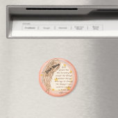 Aimant Prière de sérénité de l'ange (In Situ (Lave-vaisselle))