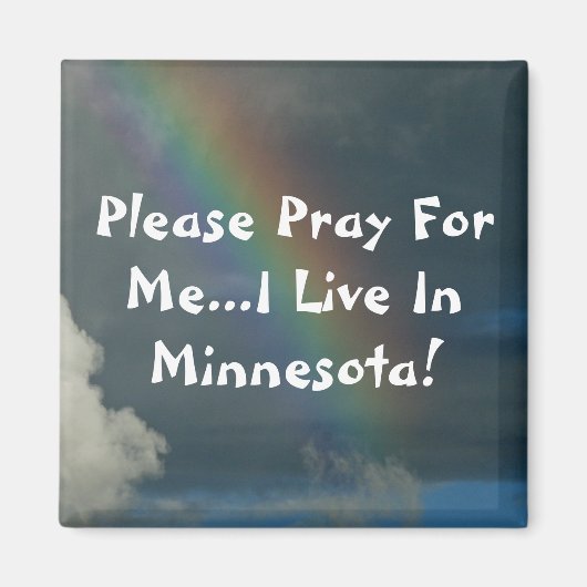 Aimant Prière du Minnesota (Devant)