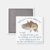 Aimant Prière du pêcheur (Recto/Verso)