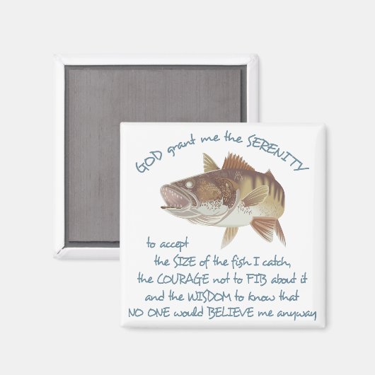 Aimant Prière du pêcheur (Recto/Verso)