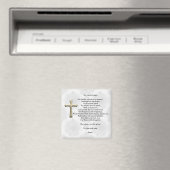 Aimant Prière du Seigneur (blanche) (In Situ (Lave-vaisselle))