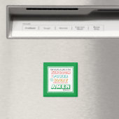 Aimant Prière du Seigneur | PUISSANCE ROYAUME | Christian (In Situ (Lave-vaisselle))