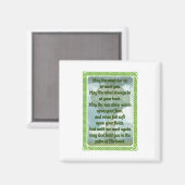 Aimant Prière irlandaise (Recto/Verso)