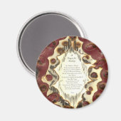 Aimant Prière pour la guérison (Recto/Verso)